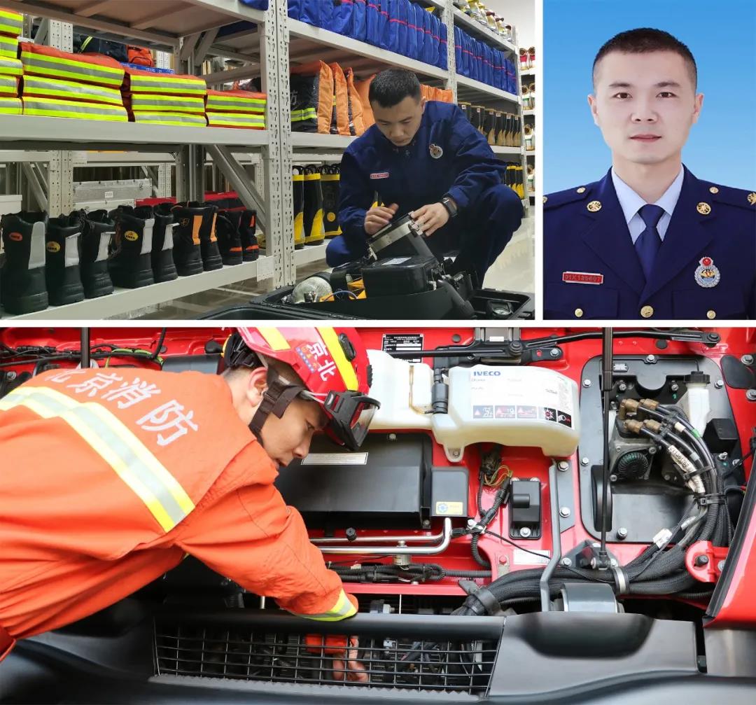 大屯消防救援站消防员李兵